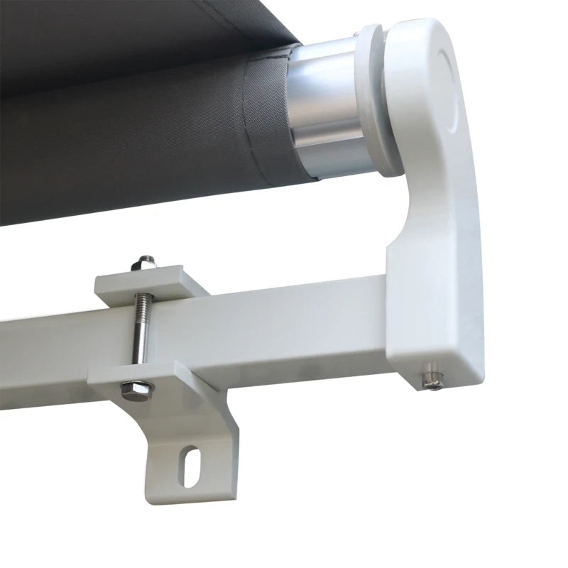 Outsunny Manual Retractable Awning 4m x 3m