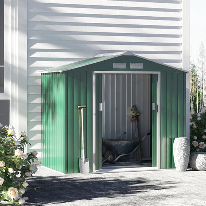 Outsunny 7 x 4ft Metal Garden Shed