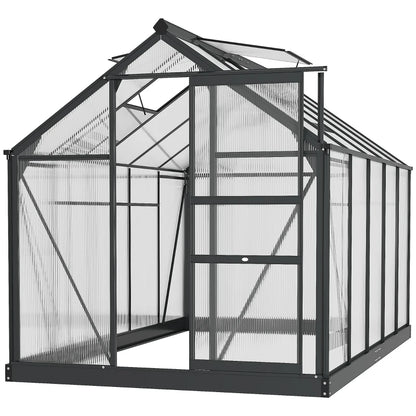 Outsunny 6 x 10ft Polycarbonate Greenhouse