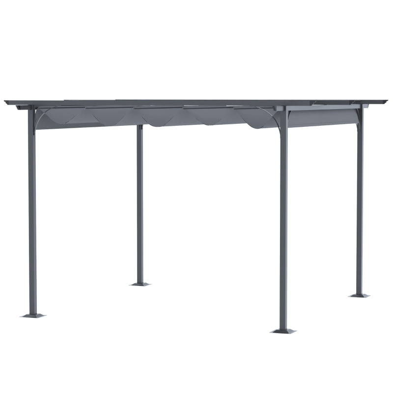 Outsunny 3.5M X 3.5M Metal Pergola