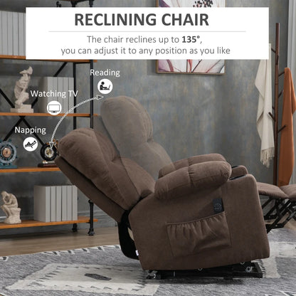 HOMCOM Electric Riser and Recliner Chair for Elderly,