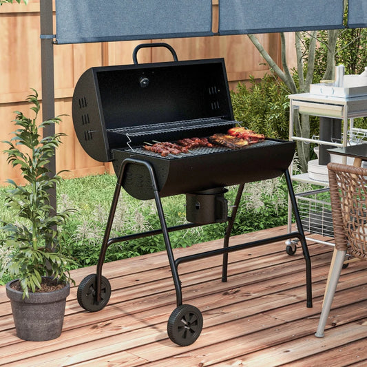 Outsunny Steel Charcoal BBQ