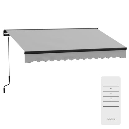 Outsunny 3 x 2m Aluminium Frame Electric Awning