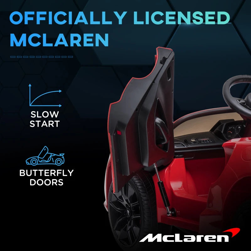 HOMCOM McLaren Licensed Kids Electric Ride-On Car