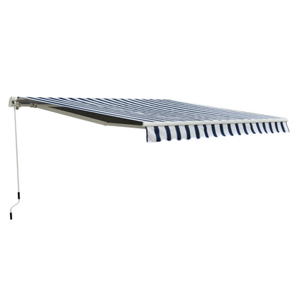 Outsunny Manual Retractable Awning 3.5 x 2.5m