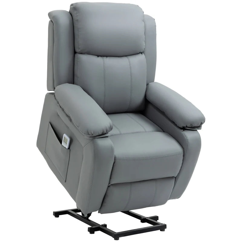 HOMCOM Electric Power Lift Recliner Chair Vibration Massage