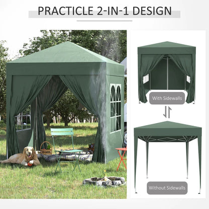 Outsunny 2 x 2 m Garden Pop Up Gazebo