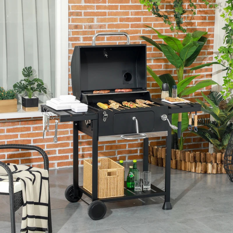 Outsunny Outdoor Portable Charcoal BBQ