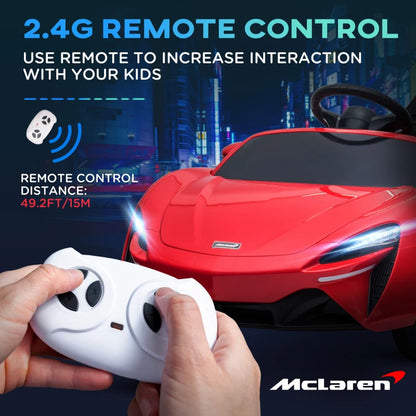 HOMCOM McLaren Licensed Kids Electric Ride-On Car