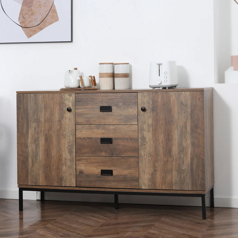 HOMCOM Industrial Sideboard