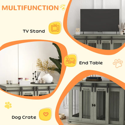 PawHut Dog Crate Furniture for Dogs