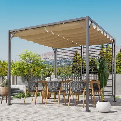 Outsunny 3 x 2.8m Metal Pergola