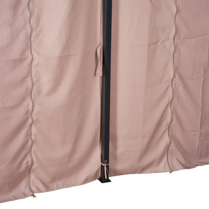 Outsunny 4m x 3(m) Metal Gazebo Canopy Party