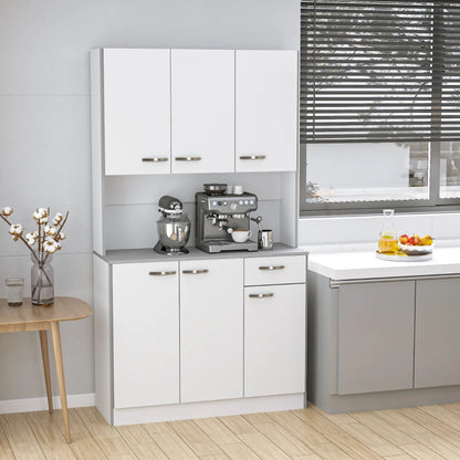 HOMCOM Kitchen Cupboard