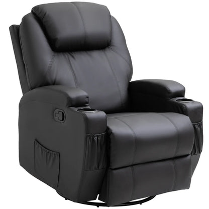 HOMCOM Recliner Armchair, Rocking Massage