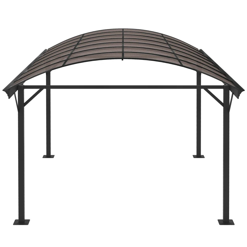 Outsunny Hardtop Aluminium Shelter 5 x 3(m)