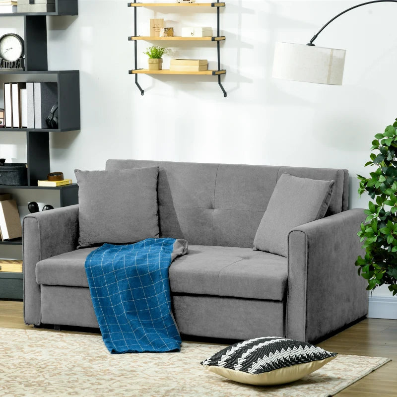 HOMCOM 2 Seater Sofa Bed