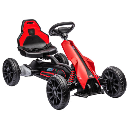 HOMCOM 12V Electric Go Kart for Kids