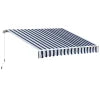 Outsunny Manual Retractable Awning 3.5 x 2.5m