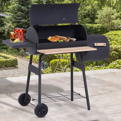 Outsunny Portable Charcoal BBQ Grill