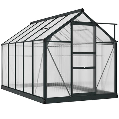 Outsunny 6 x 10ft Polycarbonate Greenhouse