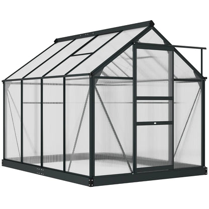 Outsunny 6 x 8ft Polycarbonate Greenhouse