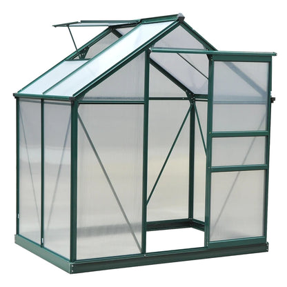 Outsunny 6 x 4ft Polycarbonate Greenhouse