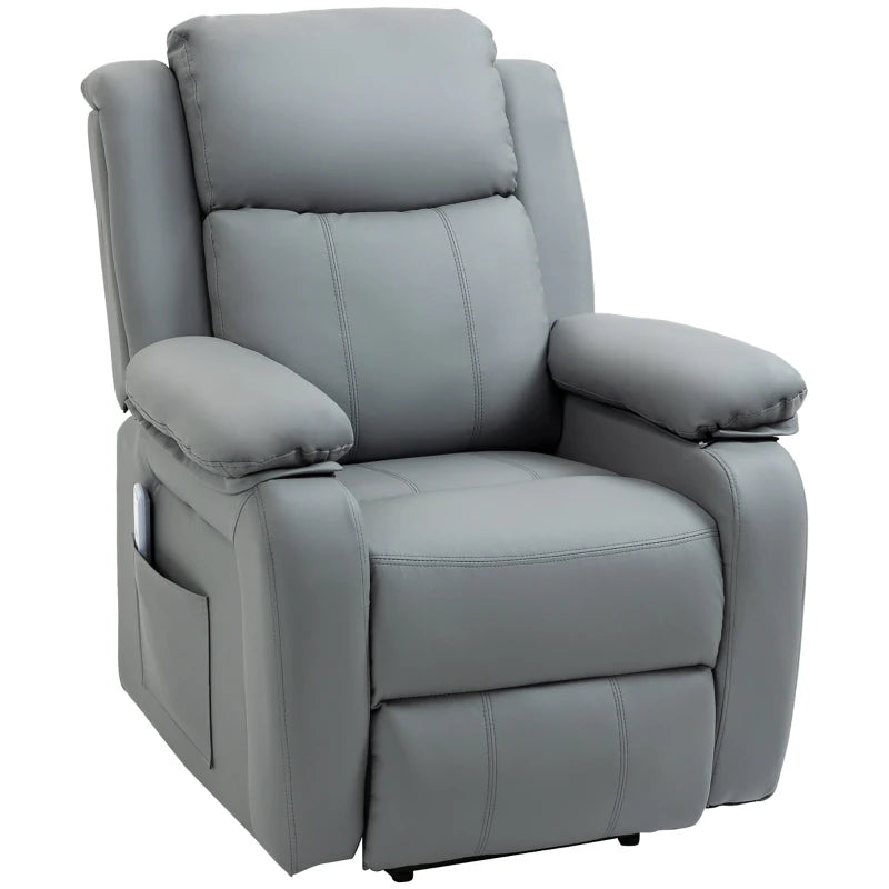 HOMCOM Electric Power Lift Recliner Chair Vibration Massage