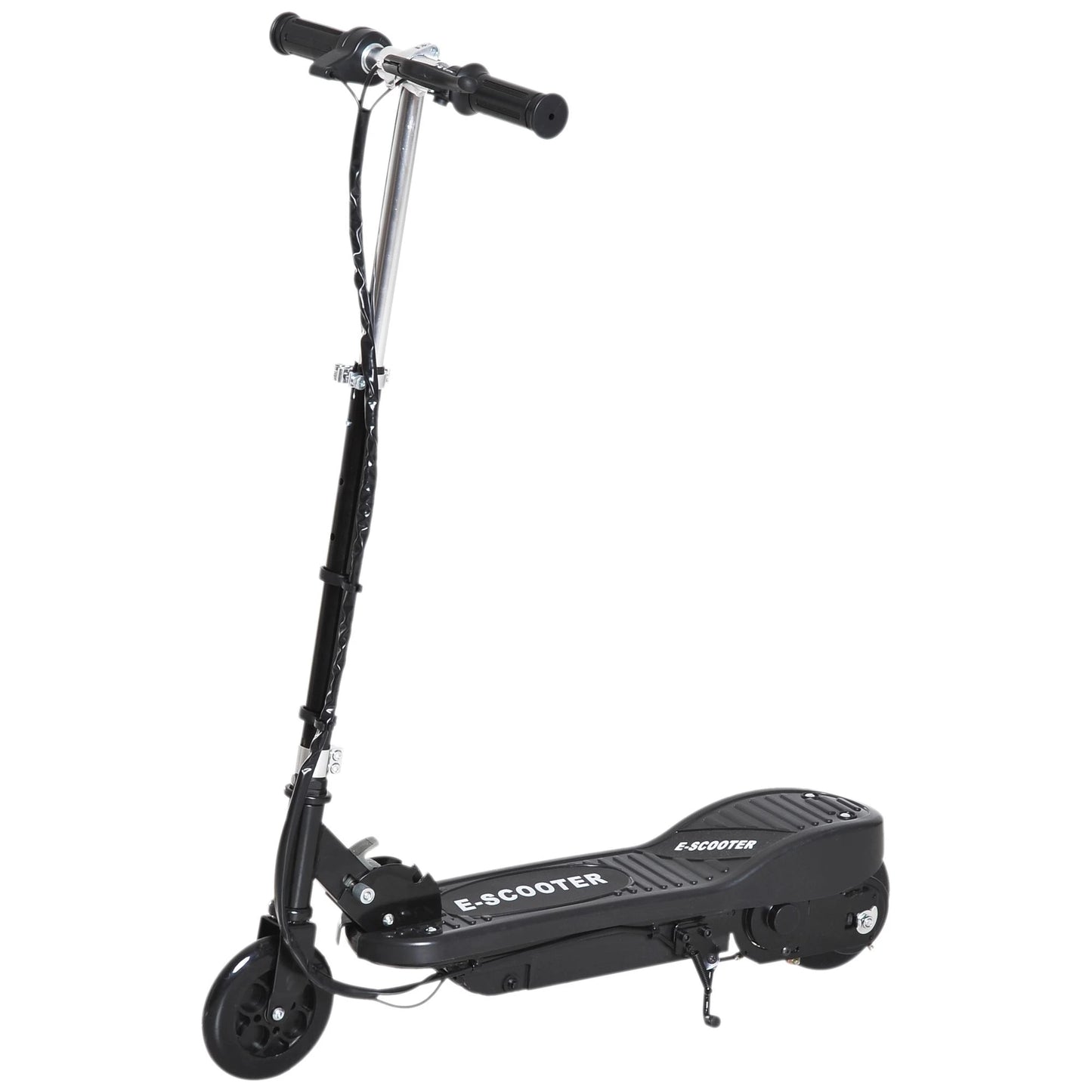 HOMCOM Folding Kids Electric Scooter Ride on Toy, Age 7-14-Black