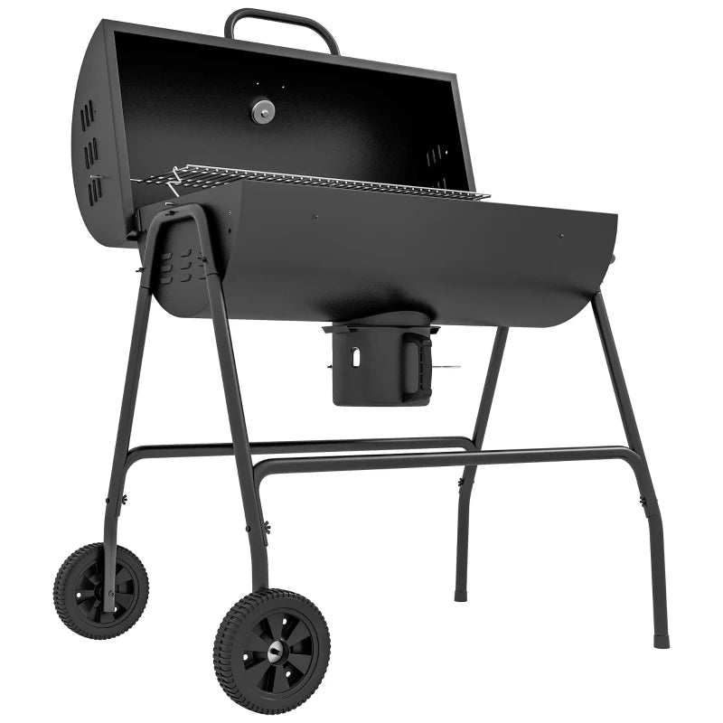 Outsunny Steel Charcoal BBQ