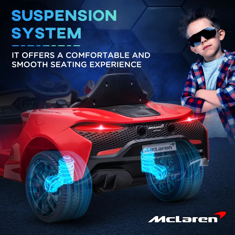 HOMCOM McLaren Licensed Kids Electric Ride-On Car