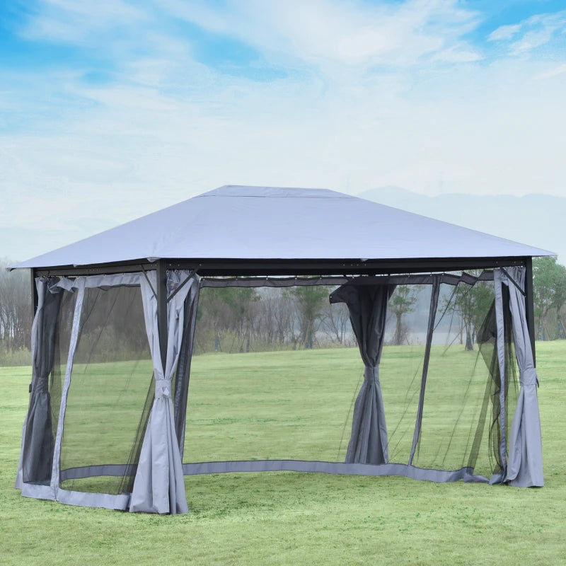 Outsunny 4 x 3(m) Garden Gazebo