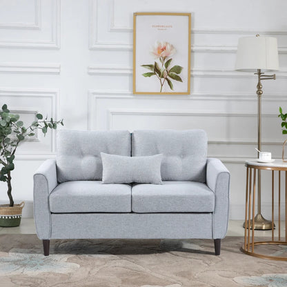 HOMCOM 2 Seat Sofa Double Sofa Loveseat