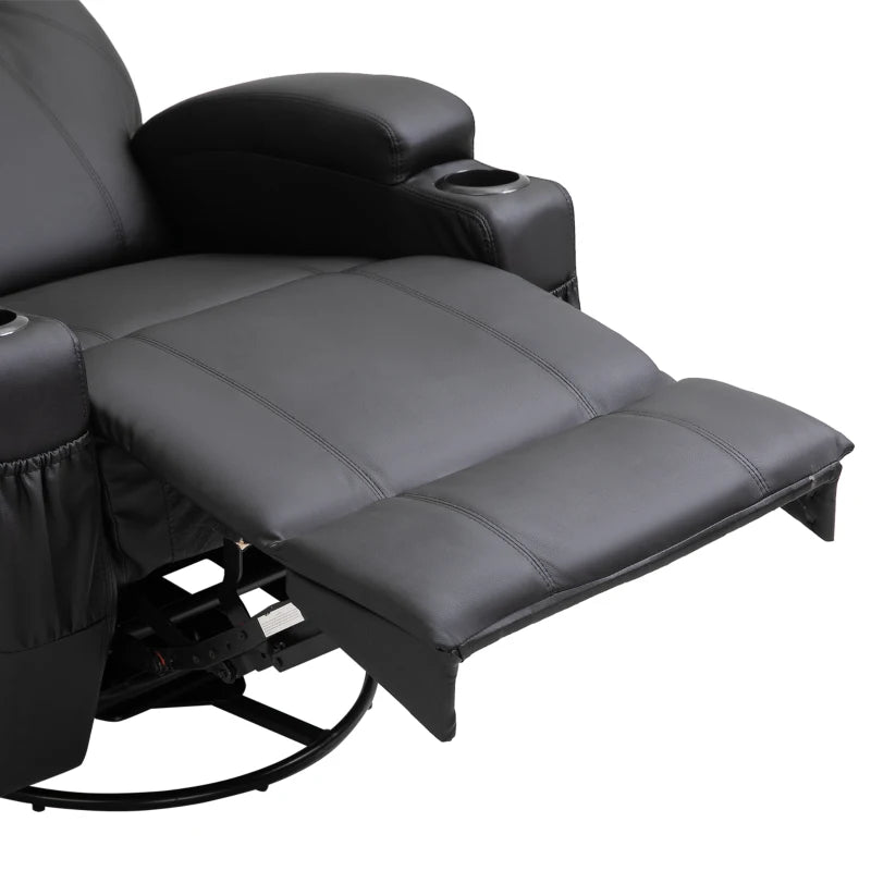 HOMCOM Recliner Armchair, Rocking Massage