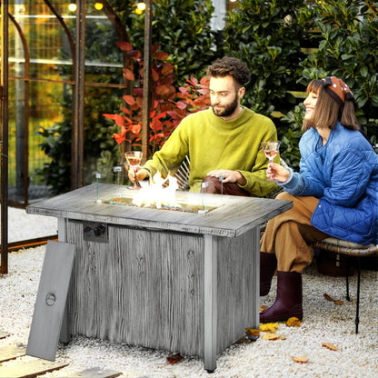 Share Outsunny 50,000 BTU Gas Fire Pit Table