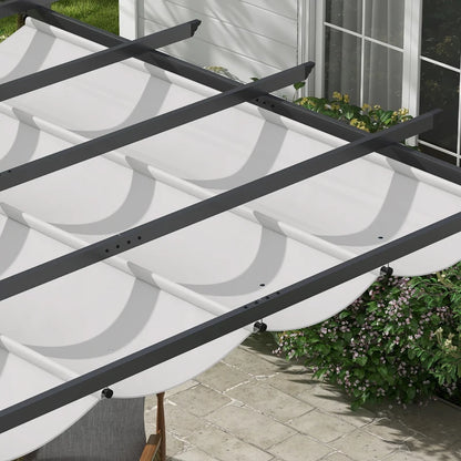 Outsunny 3 x 3(m) Aluminium Pergola Canopy