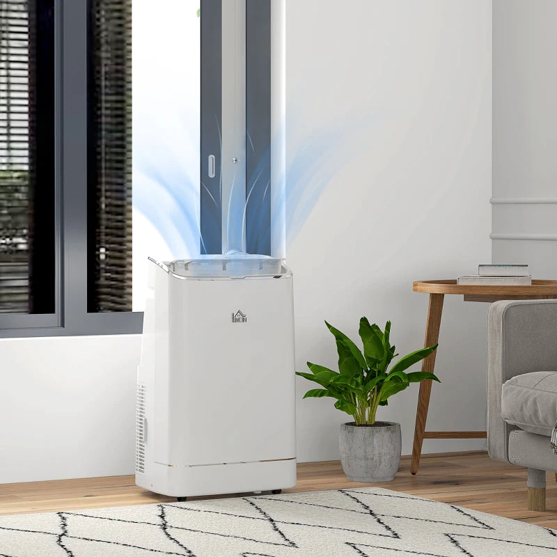 HOMCOM 5-in-1 Portable Air Conditioner 14,000 BTU with WiFi Compatible