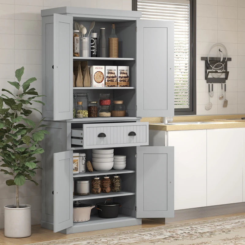 HOMCOM Freestanding Multi-Storage Kitchen Cabinet