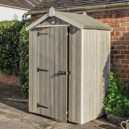 Rowlinson Heritage Shed 4x3 - Grey Wash