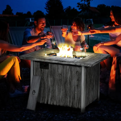 Share Outsunny 50,000 BTU Gas Fire Pit Table