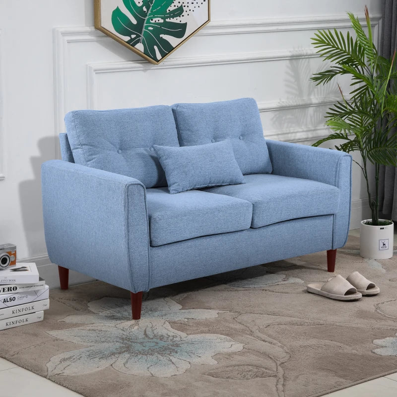 HOMCOM 2 Seat Sofa Double Sofa Loveseat