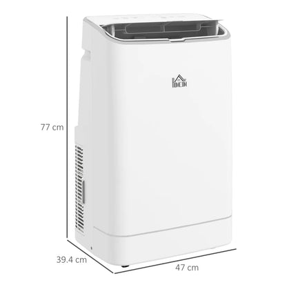 HOMCOM 5-in-1 Portable Air Conditioner 14,000 BTU with WiFi Compatible