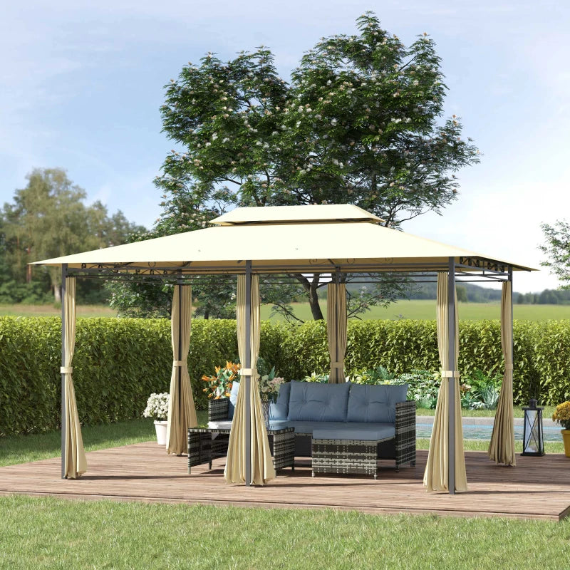 Outsunny 4m x 3(m)Garden Gazebo