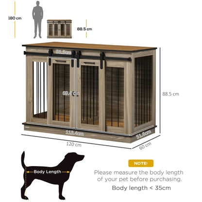 PawHut Dog Crate Furniture for Dogs