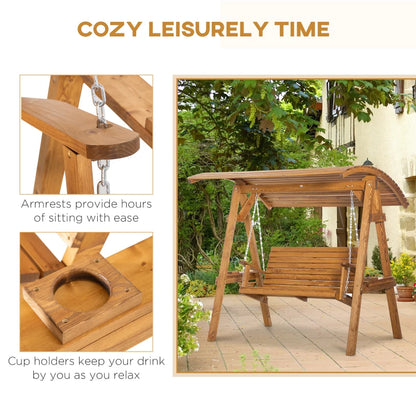 Outsunny 2 seater garden swing