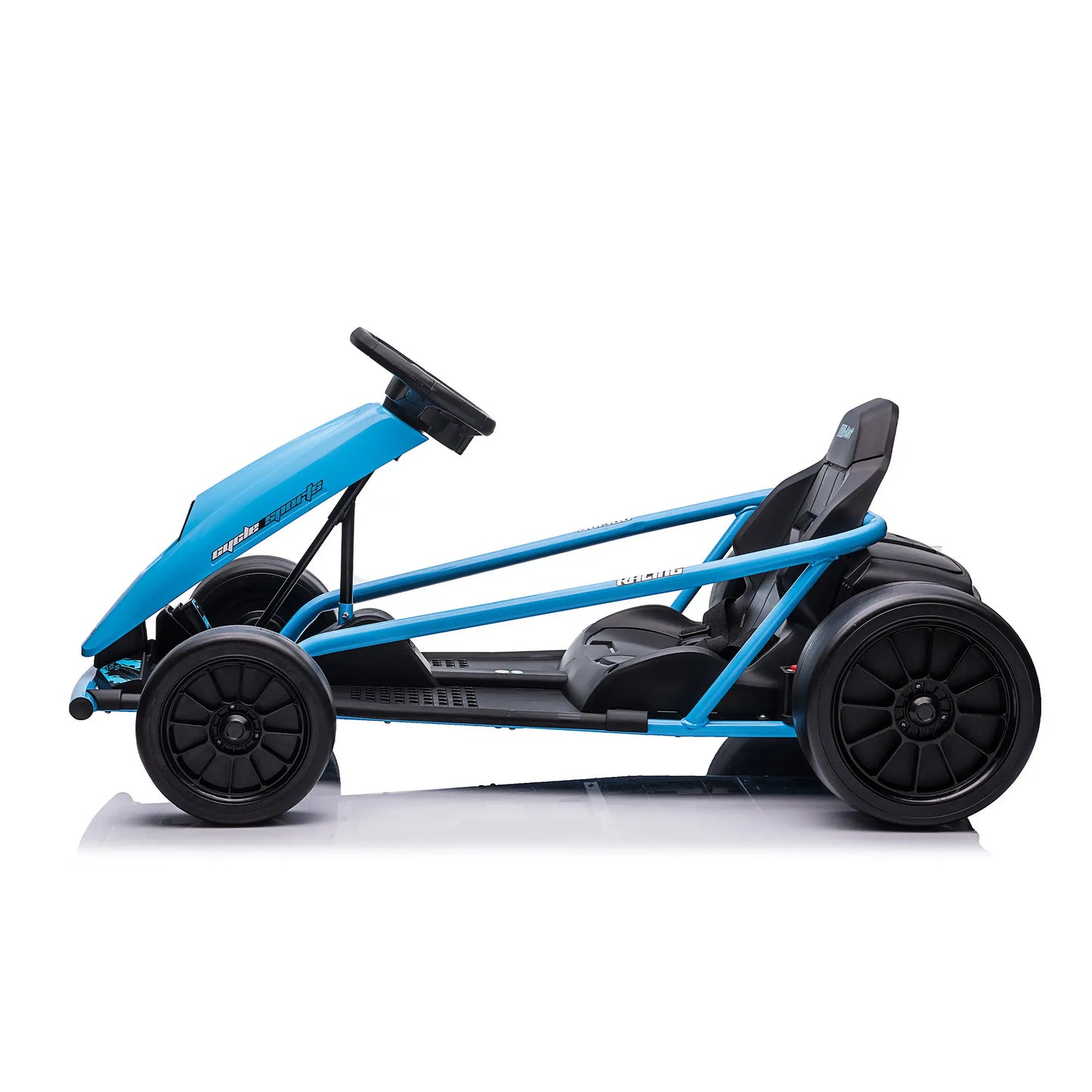 HOMCOM 24V Drift Kart, Electric Ride-On Racing Go Kart