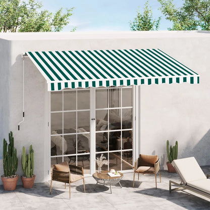 Outsunny Manual Retractable Awning 3.5m x 2.5m