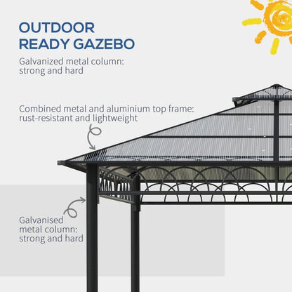 Outsunny 3x3m Outdoor Gazebo