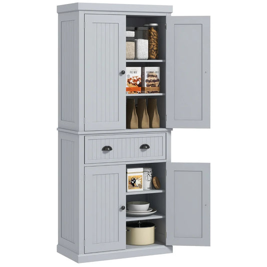 HOMCOM Freestanding Multi-Storage Kitchen Cabinet