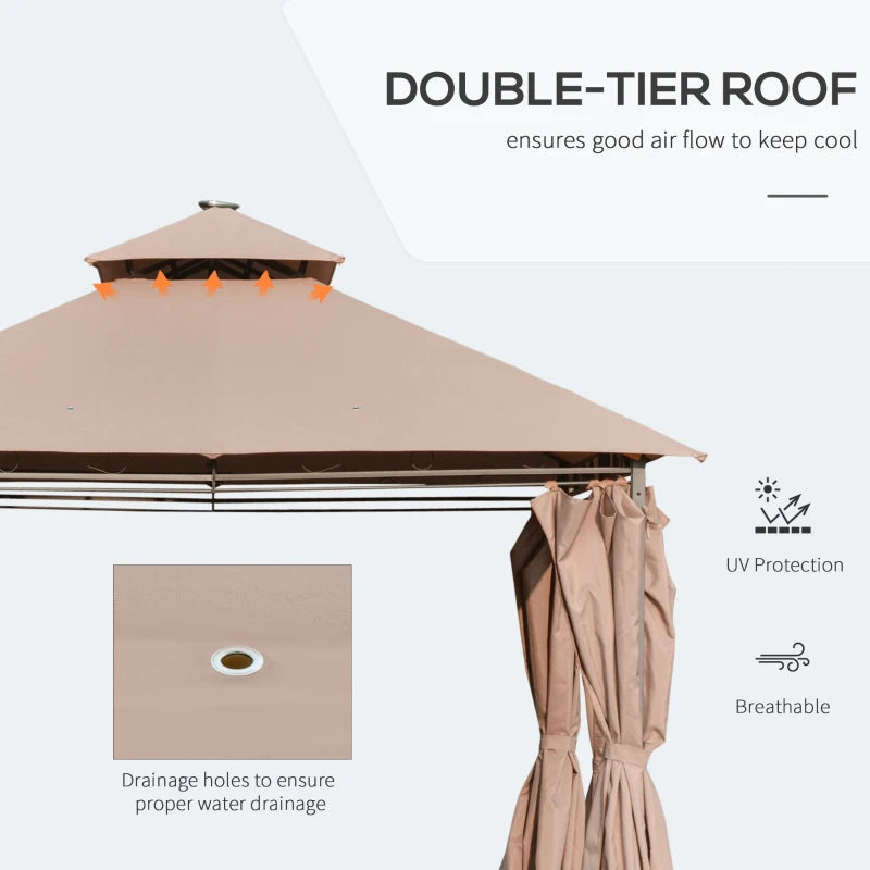 Outsunny 4 x 3(m) Outdoor Gazebo